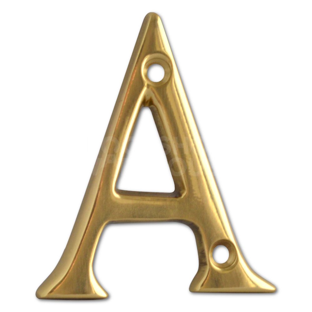 Gallery Image: Brass Letters