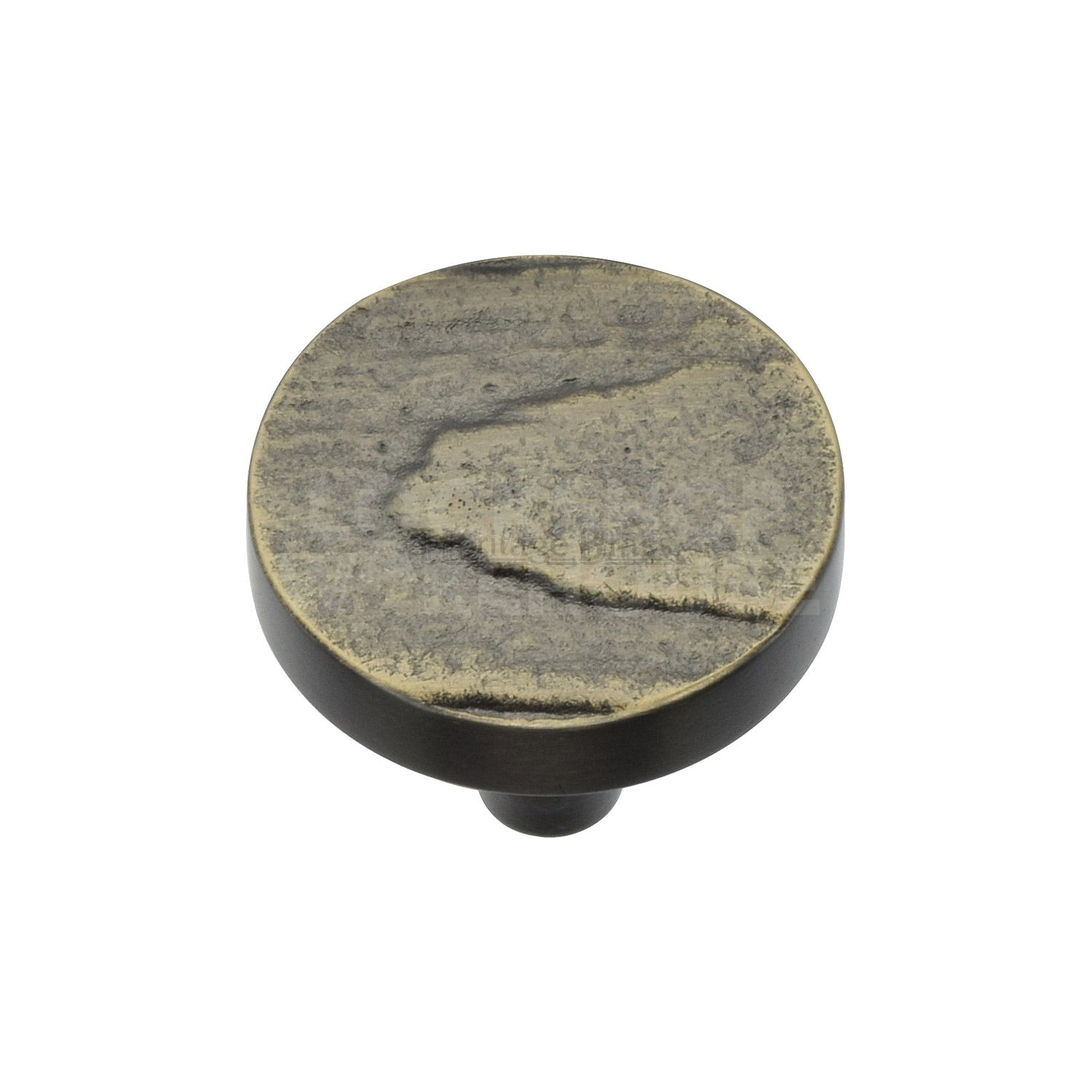 Round Pine Cabinet Knob