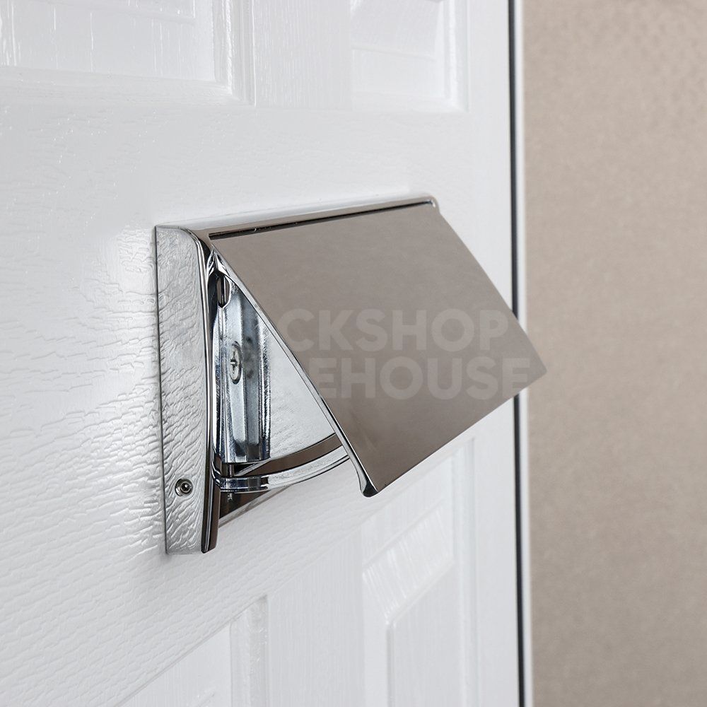 Rutland RLP Slim Profile Fire & Security Letterplate