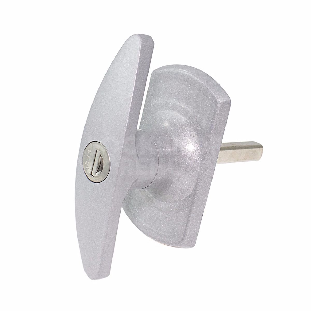 Dimensions Image: Lowe and Fletcher 1613 Locking Garage Door Handle