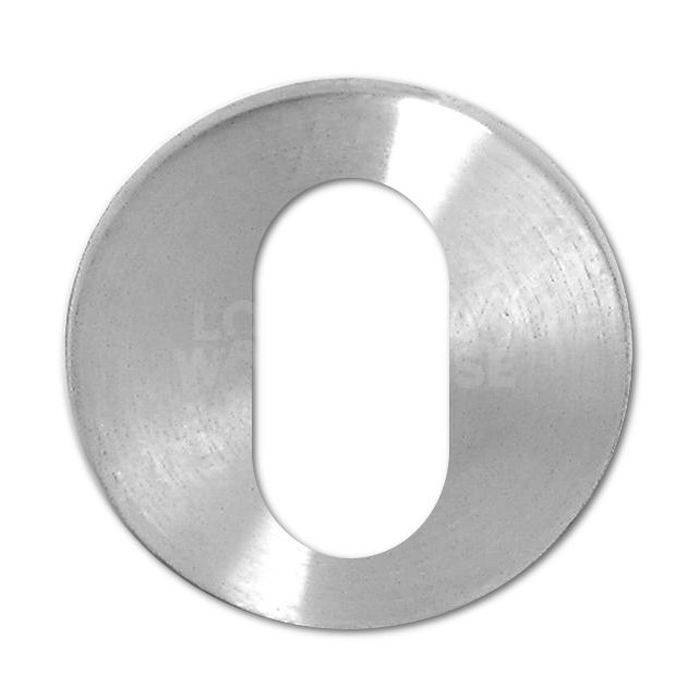 Gallery Image: Asec Stainless Steel Escutcheon Oval Cylinder (Each)