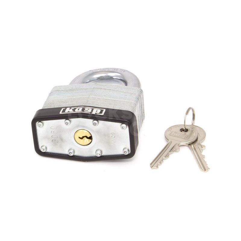 Gallery Image: Kasp 130 Series Laminated Padlock 60mm