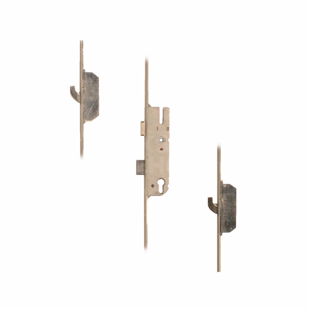 GU 2 Hooks: UPVC Multi-Point Locking Mechanism 35mm Backset