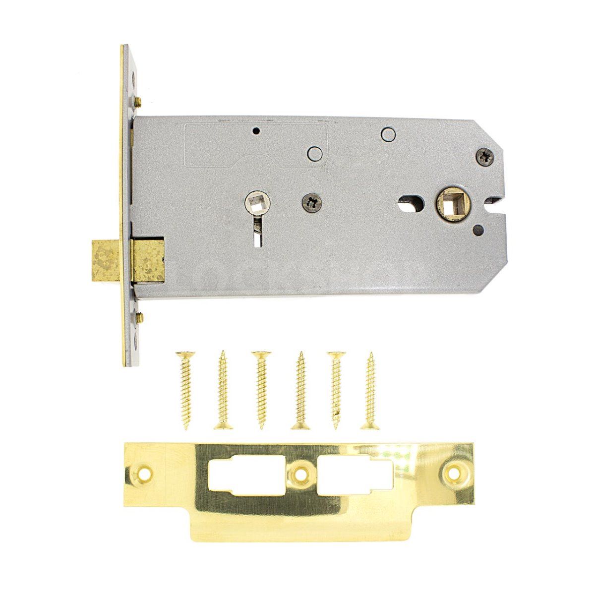 Dimensions Image: Union 2026 Horizontal Bathroom Lock