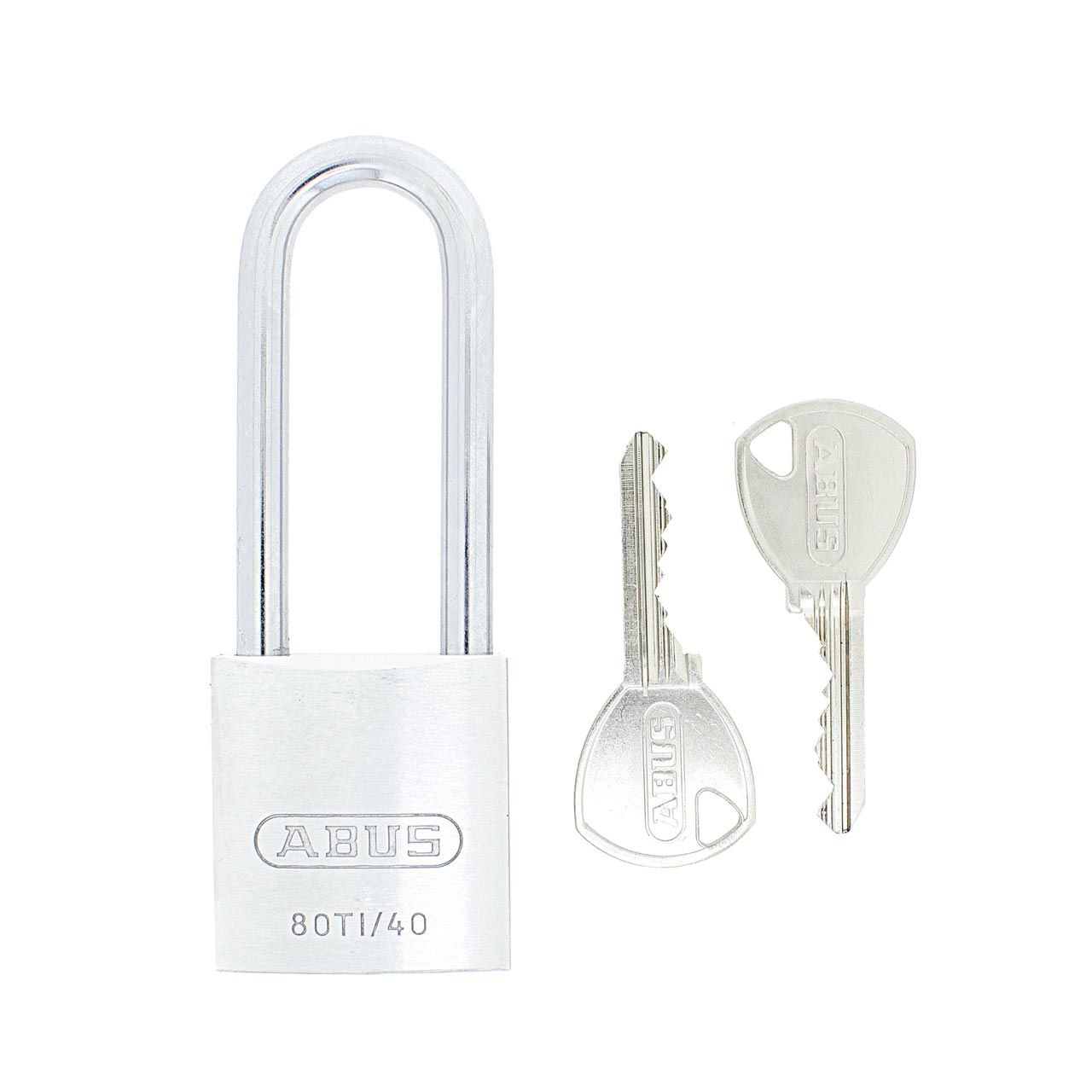 Dimensions Image: ABUS Titalium T80/40 Padlock with 63mm Long Shackle