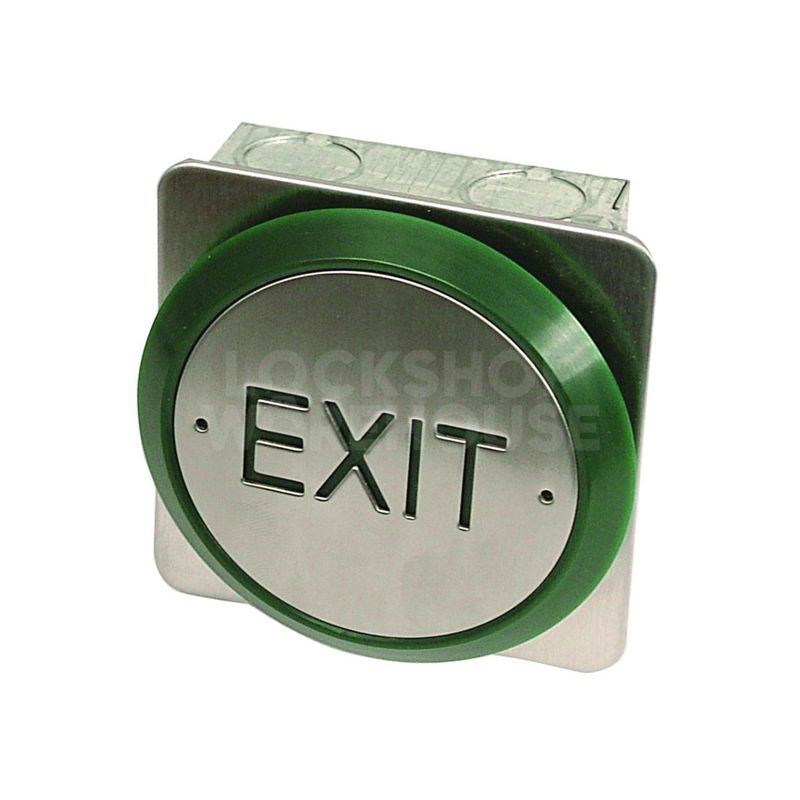 Gallery Image: All Active Small Push Plate Exit Button