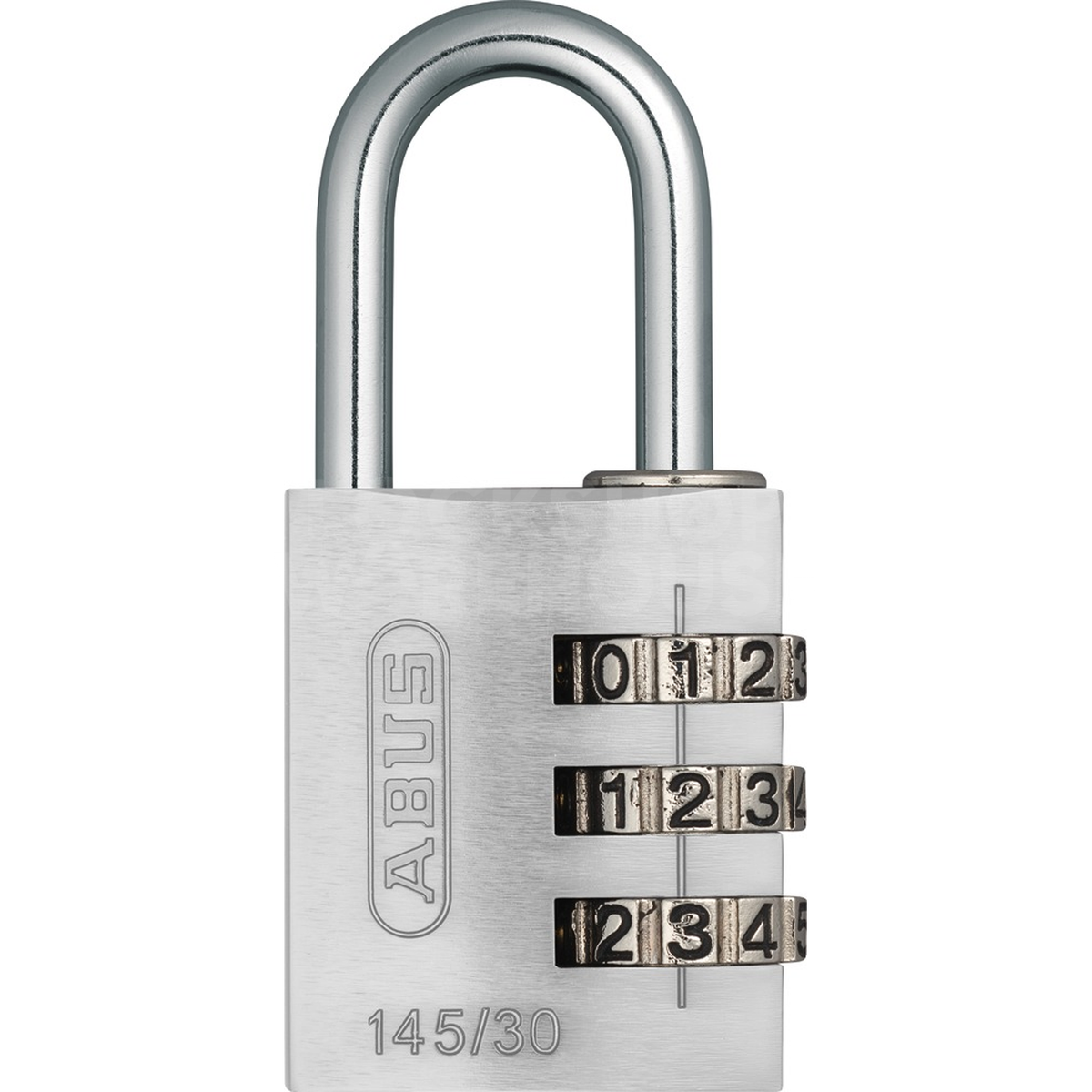 Gallery Image: ABUS 145/30 Aluminium Combination Padlock