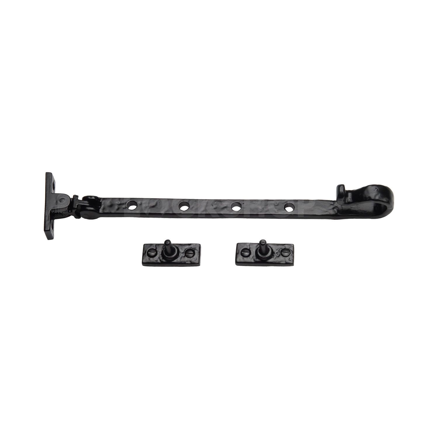 Rustic Casement Window Stay Shepherd's Crook Pattern by M Marcus