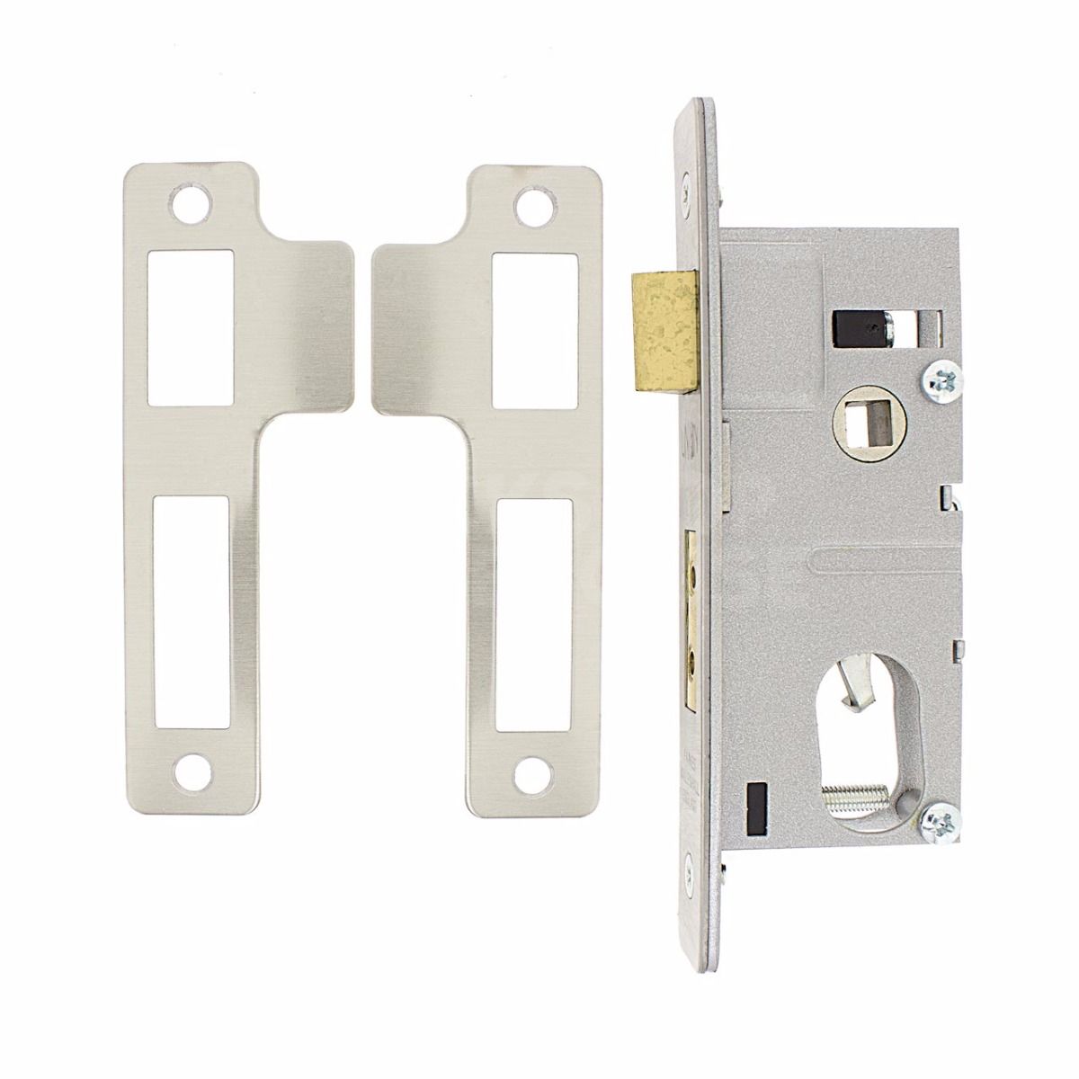 Dimensions Image: Union L2214 Oval Cylinder Mortice Case SC