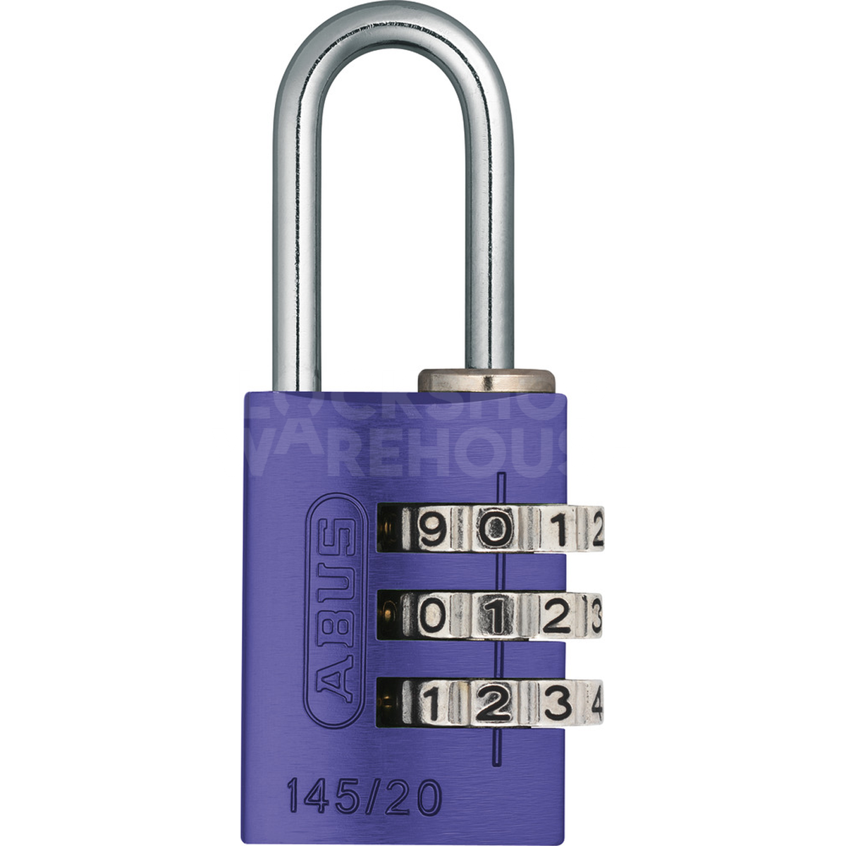 Gallery Image: ABUS 145/20 Aluminium Combination Padlock