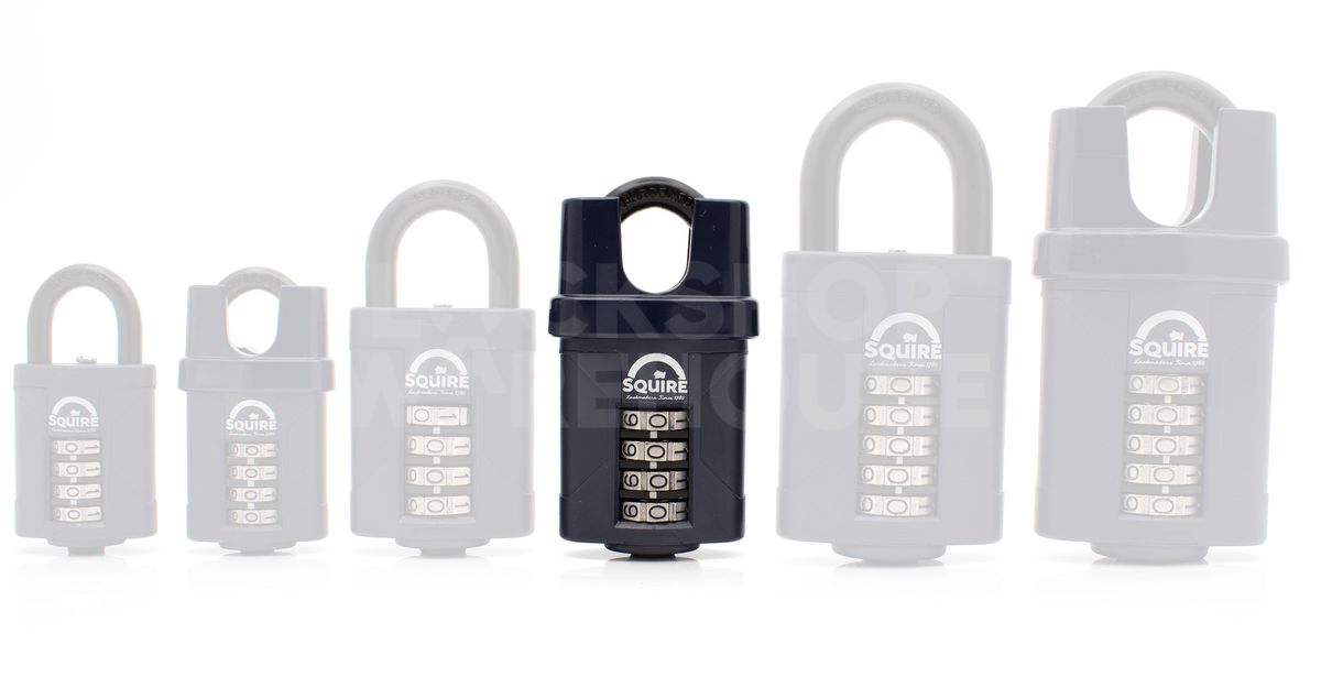 Gallery Image: Range of CP Padlocks 40mm, 50mm, 60mm