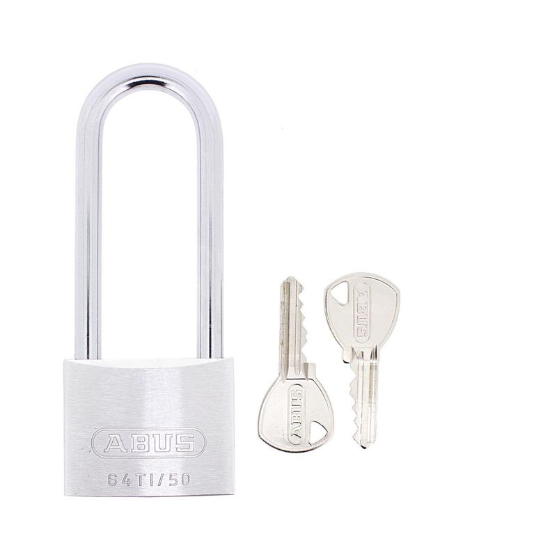 Gallery Image: ABUS Titalium 64TI/50mm Padlock with 80mm Long Shackle