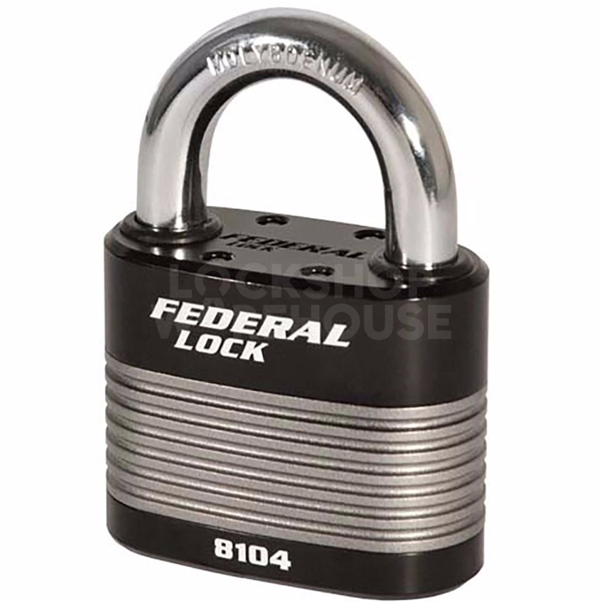 Gallery Image: Federal FD8104 Laminated Padlock