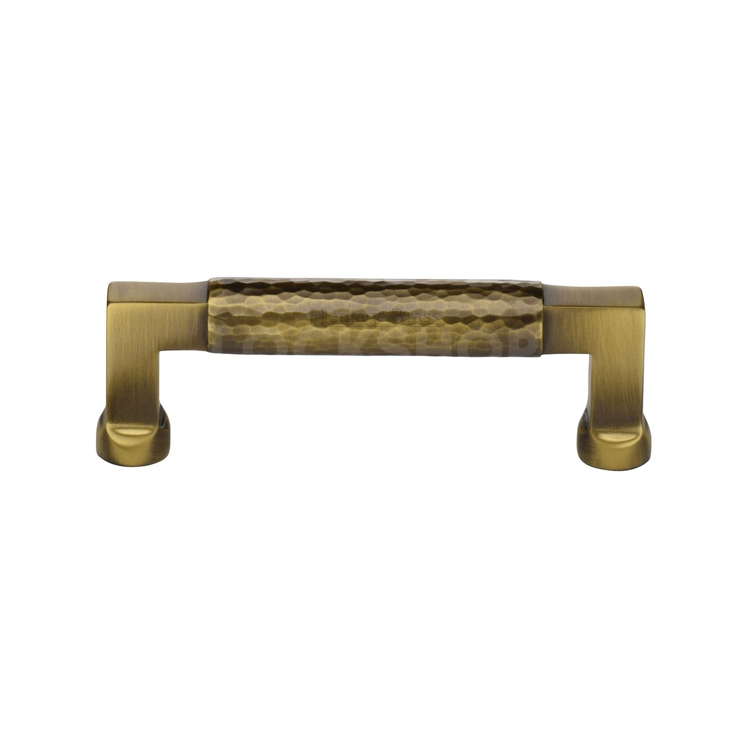 Hammered Bauhaus Cabinet Pull