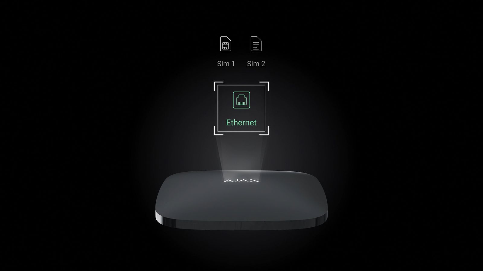 Always connected — via cable and cellular networks
