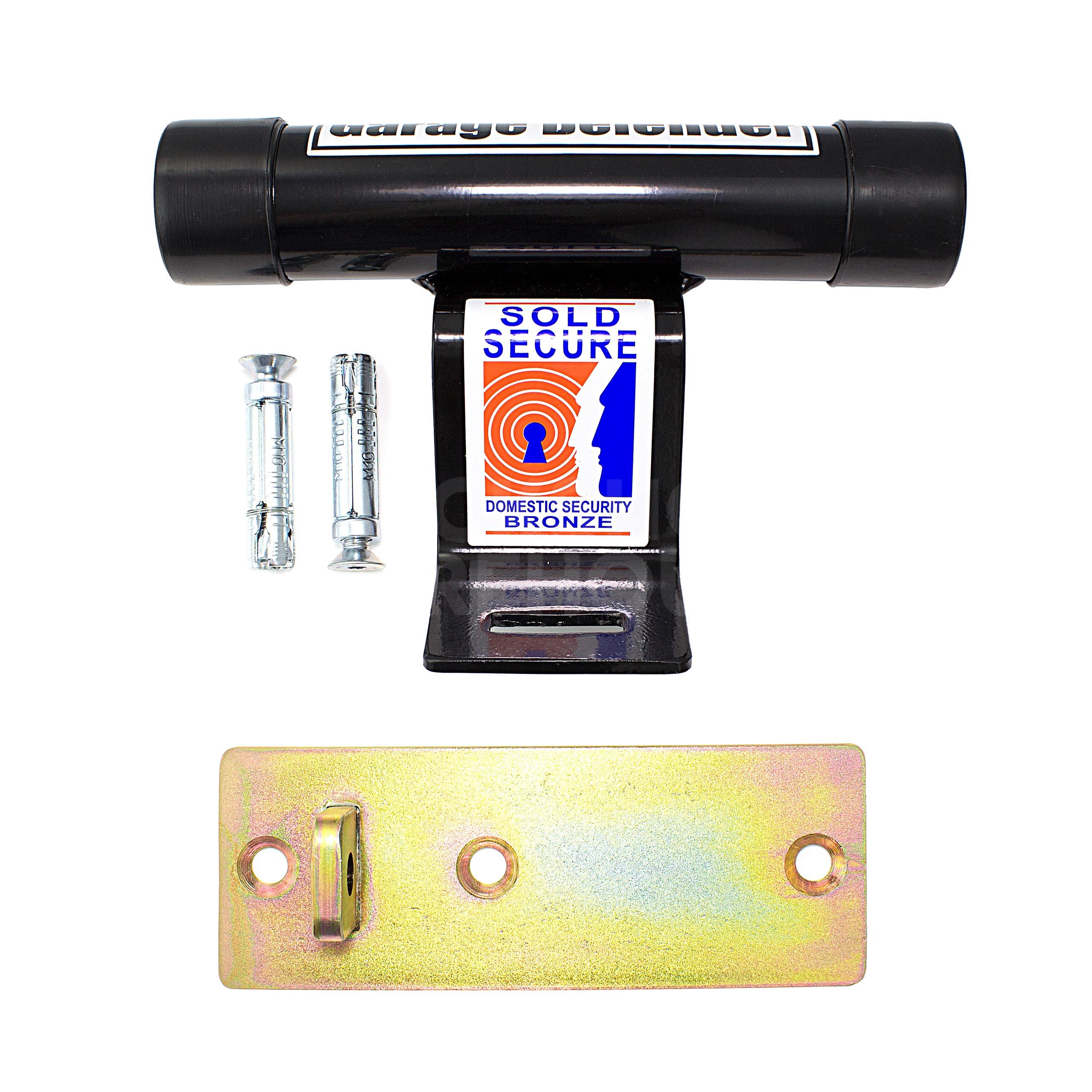 Dimensions Image: PJB Garage Door Defender (Black)