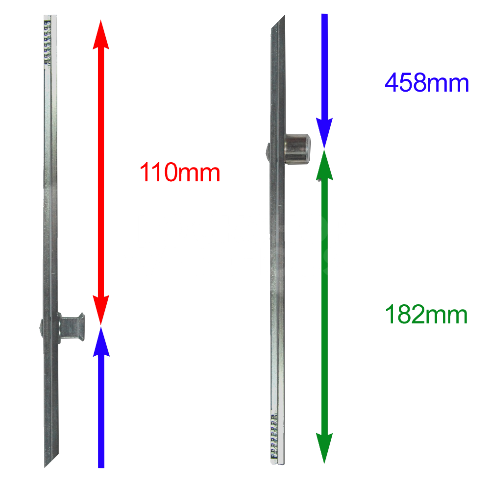 Chameleon Modular Repair Lock Mushroom and Roller Extension Set
