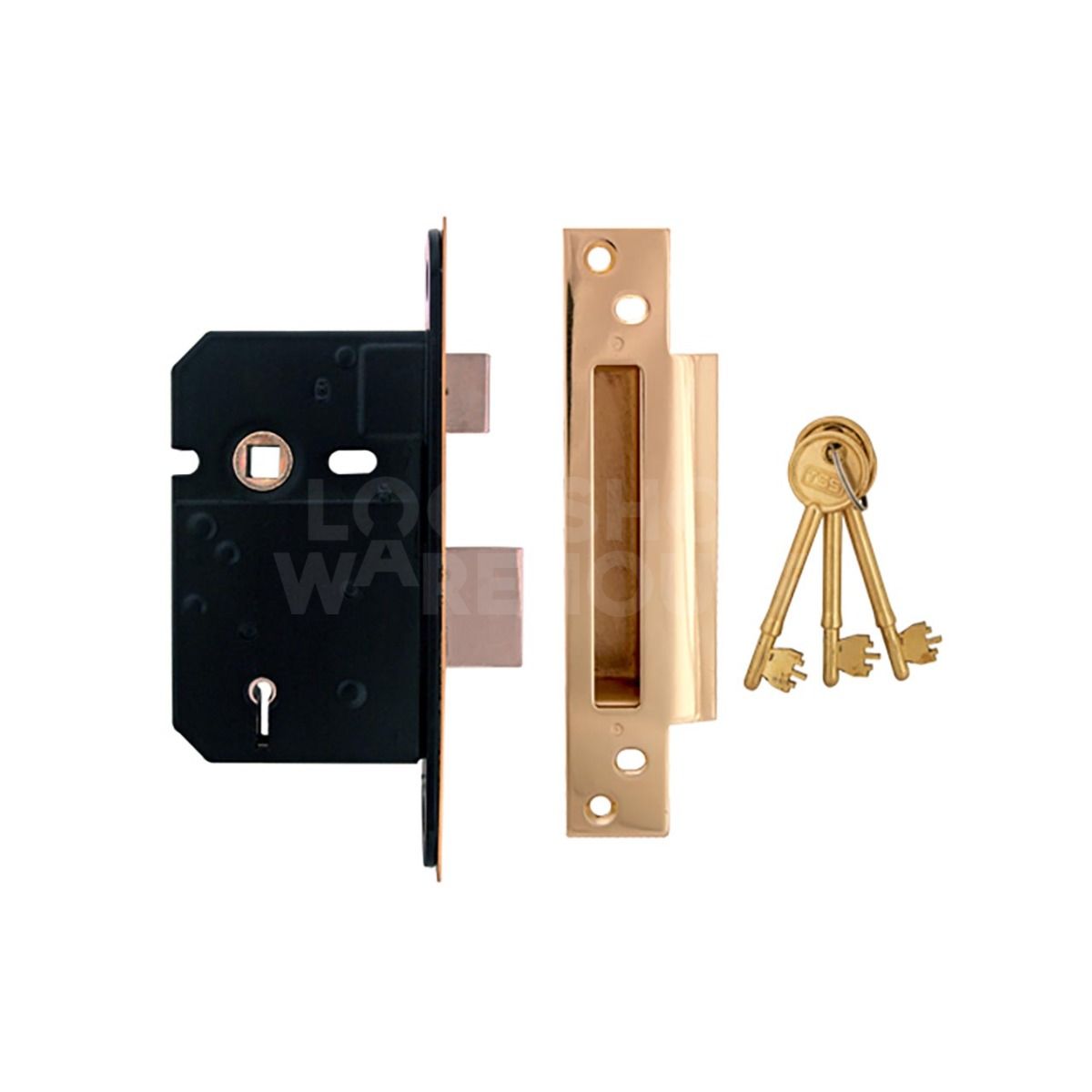 TSS 5 Lever BS3621 Mortice Sashlock