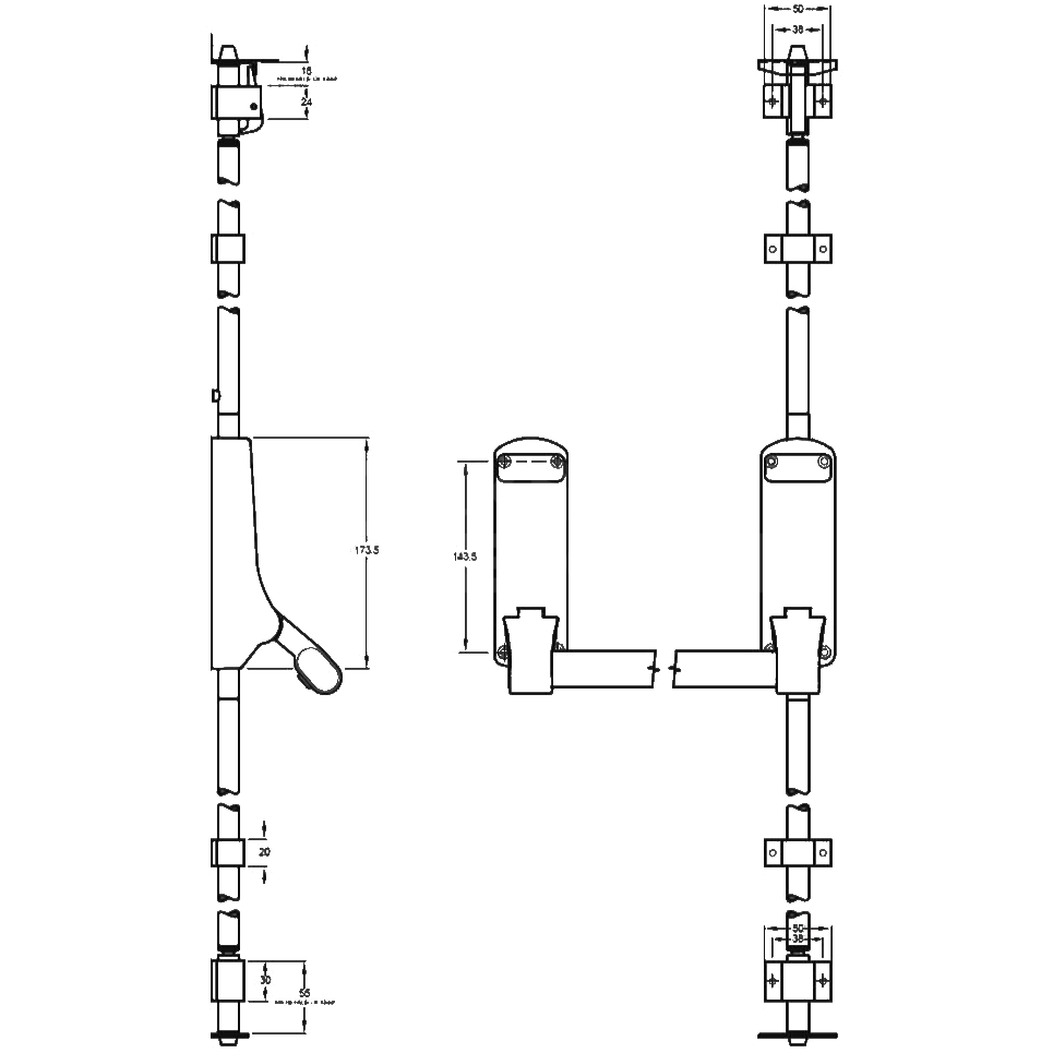 Union ExiSAFE Panic Bolt