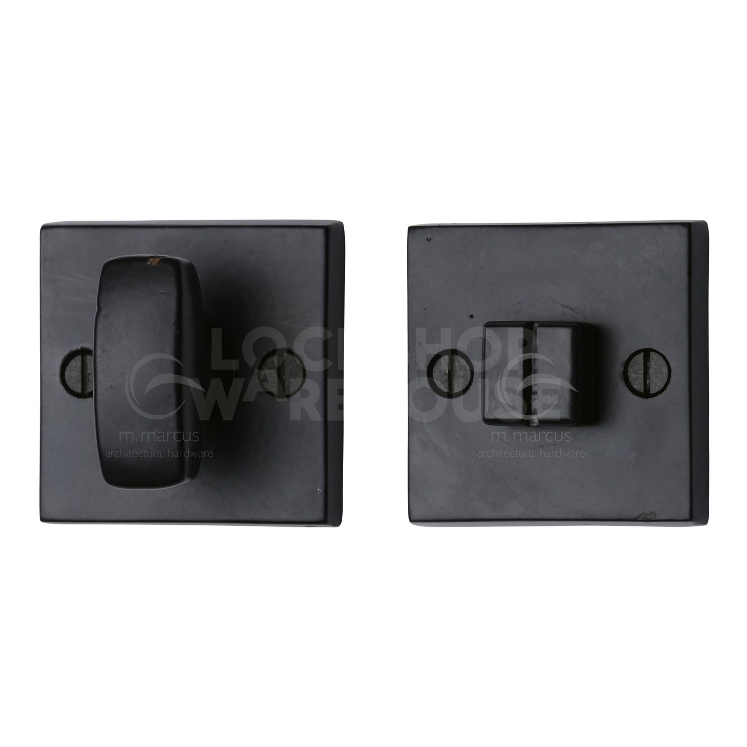 Industrial Black Iron Square Snib & Release by M Marcus