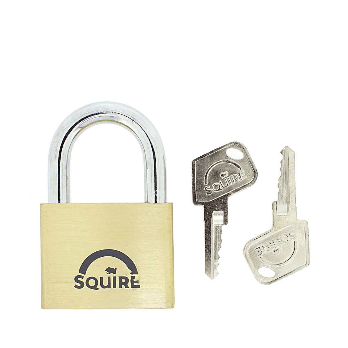 Gallery Image: Squire Lion LN5 - 50mm Open Shackle Brass Padlock