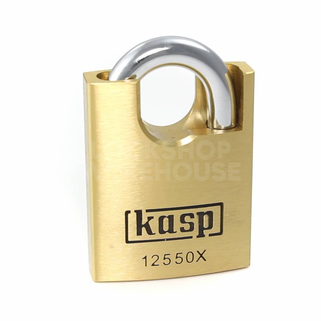 Gallery Video: Kasp 125 Series Premium Brass Padlock 50mm Closed Shackle