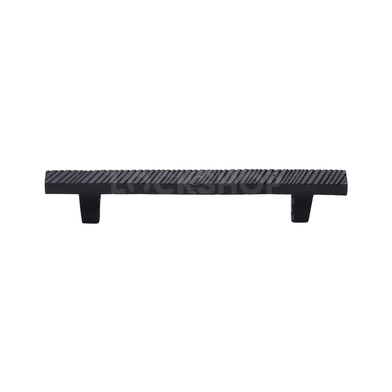 Matt Black Iron Textured Cabinet Pull Handle