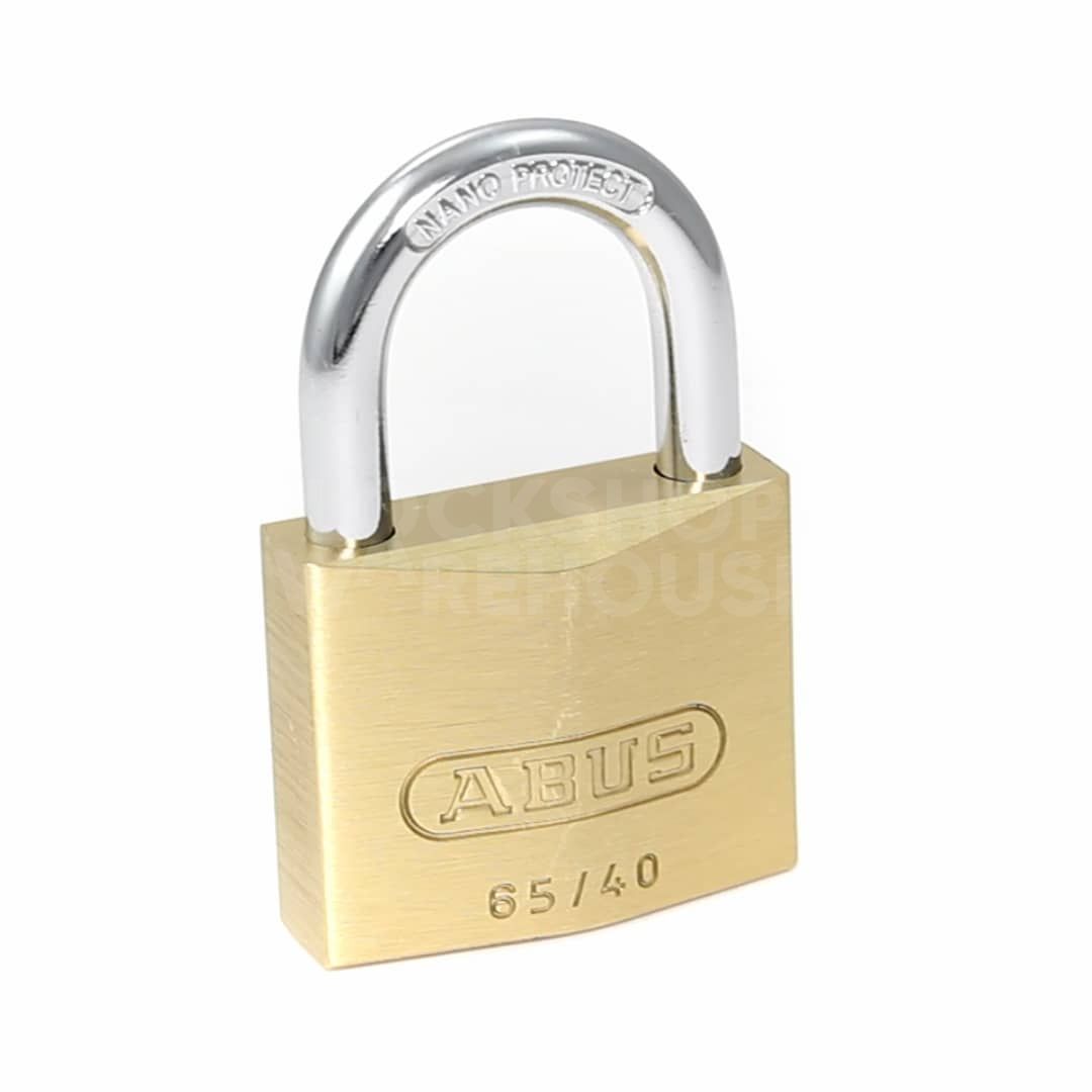 Gallery Video: ABUS 65/40 Brass Padlock