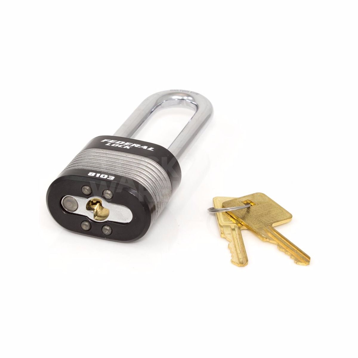 Gallery Image: Federal FD8103-76 Laminated Padlock