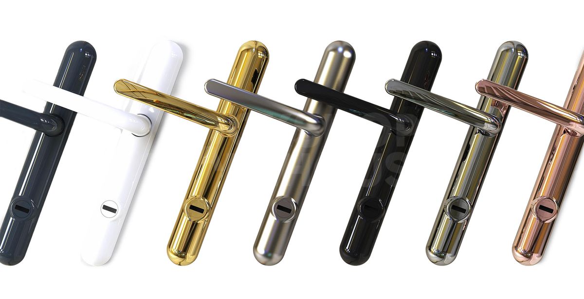 Gallery Image: Ultion 2 Star Kitemarked Lever Handles for Multipoint locks