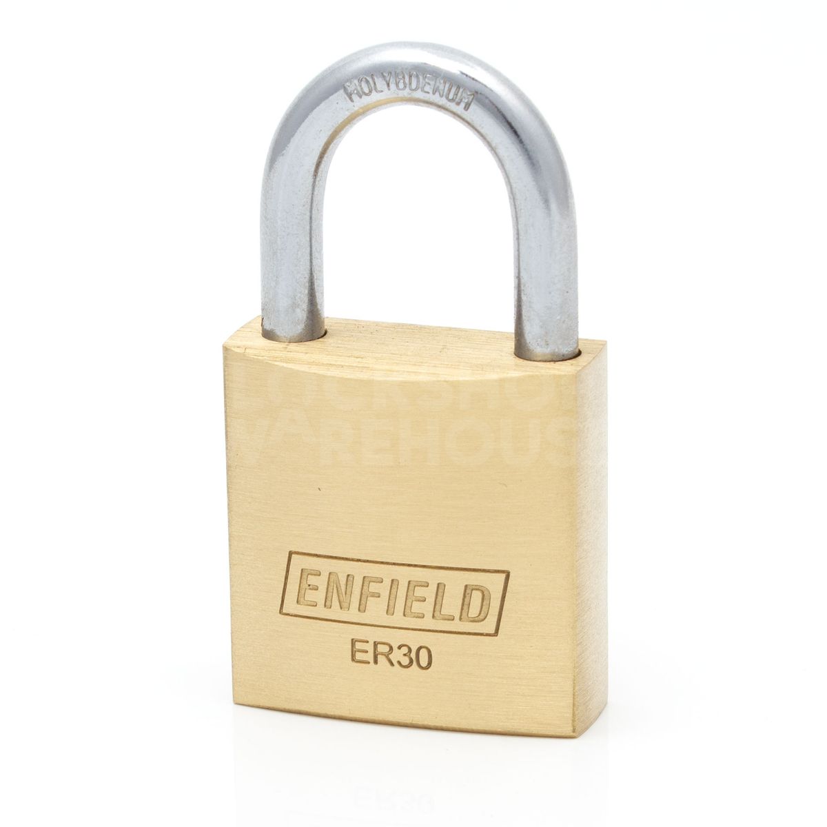 Gallery Image: Enfield ER30 Brass Padlock (previously Papaiz)