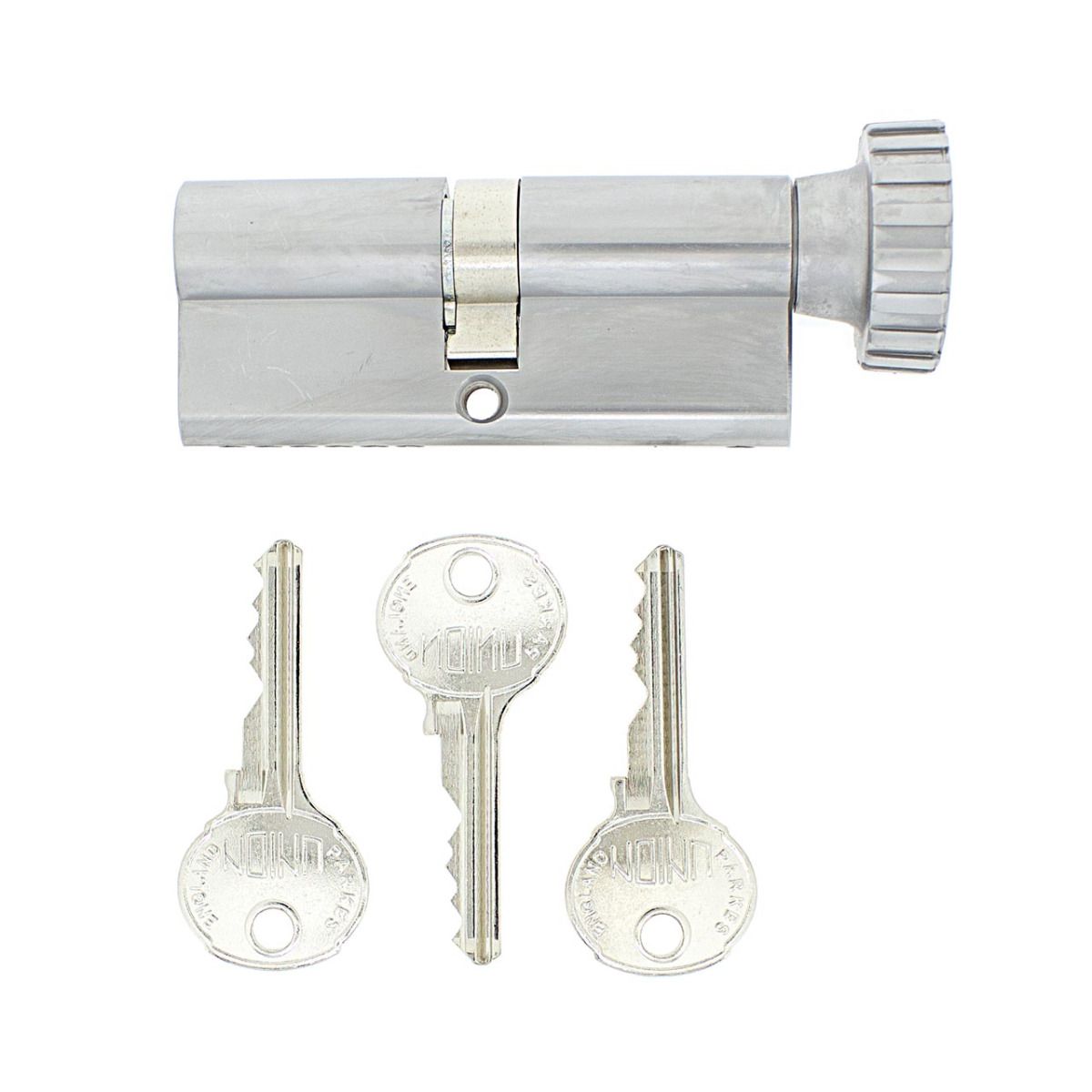 Gallery Image: Union 2 x 19 Key and Turn Cylinder