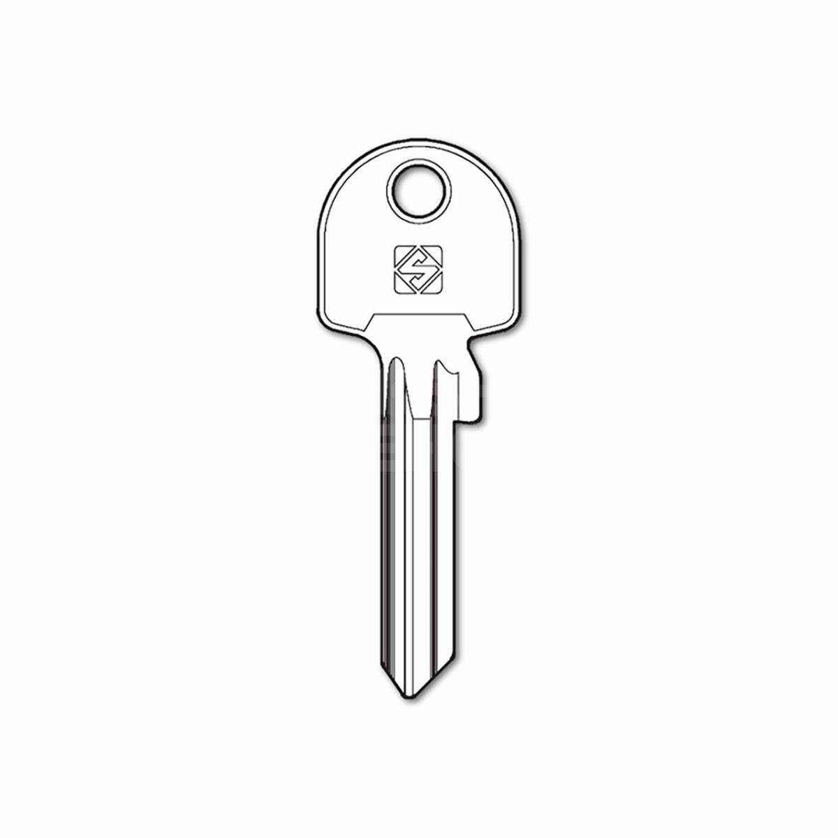 Extra Restricted profile key for Federal Padlocks to Code