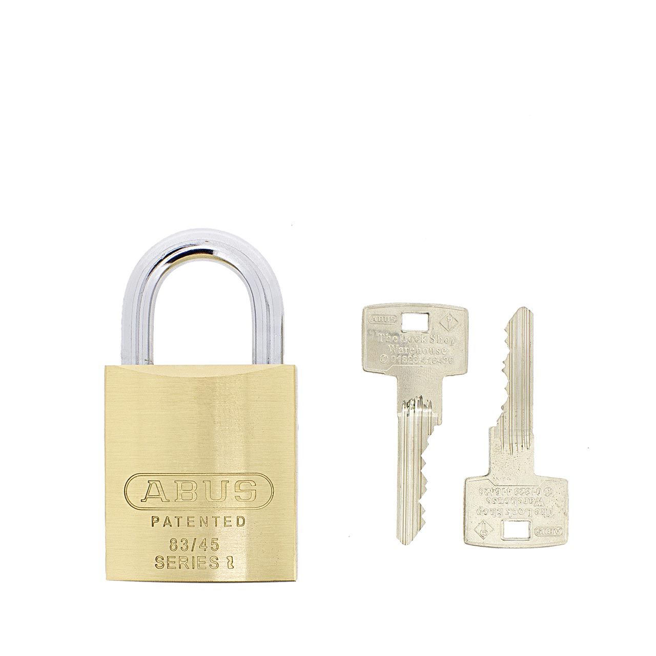 Dimensions Image: ABUS Pfaffenhain Padlock 83/45