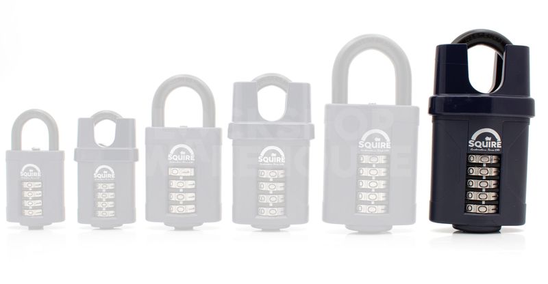 Gallery Image: Range of CP Padlocks 40mm, 50mm, 60mm