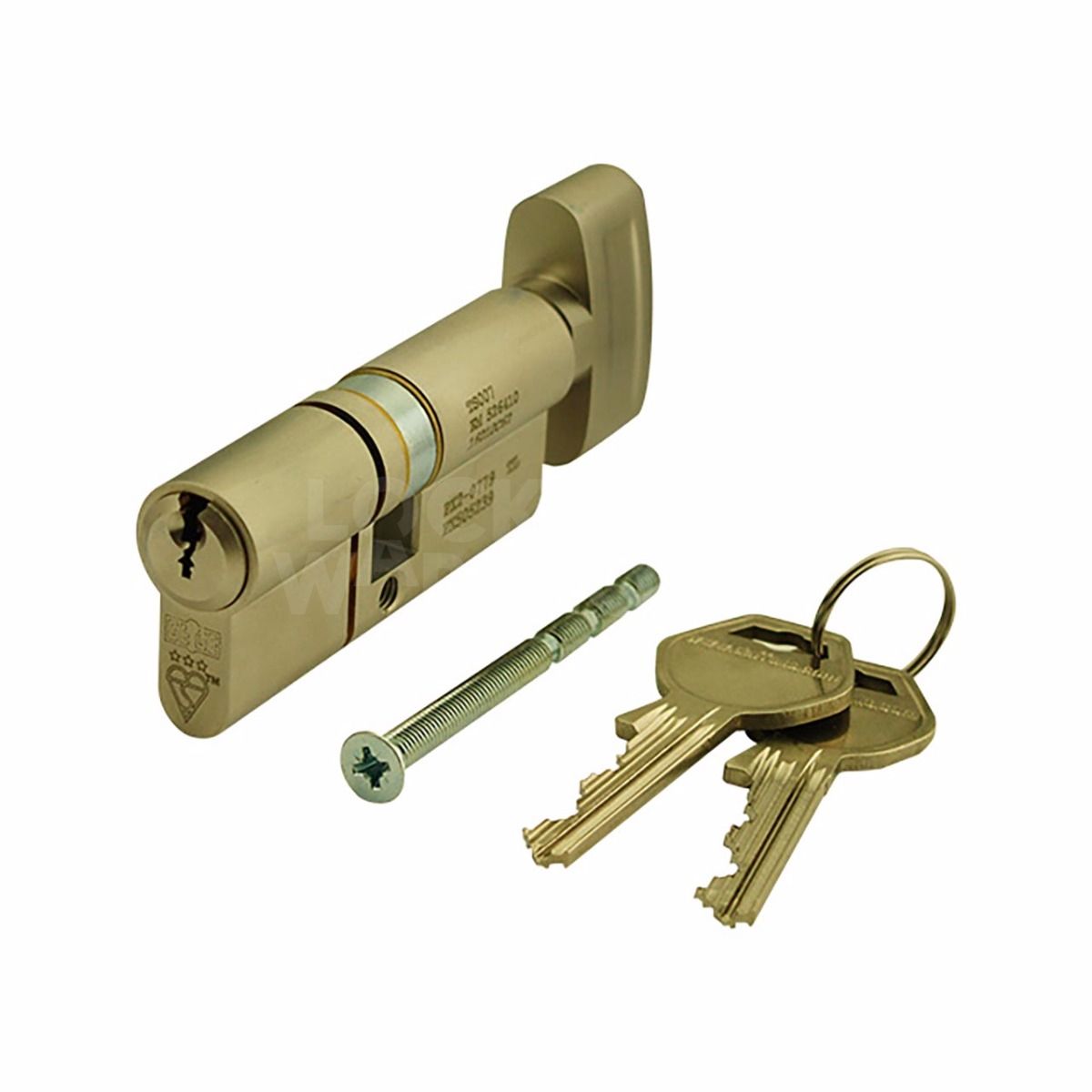 Gallery Image: GEGE Pextra Guard Euro Thumbturn Cylinder - 3 Star Kitemarked