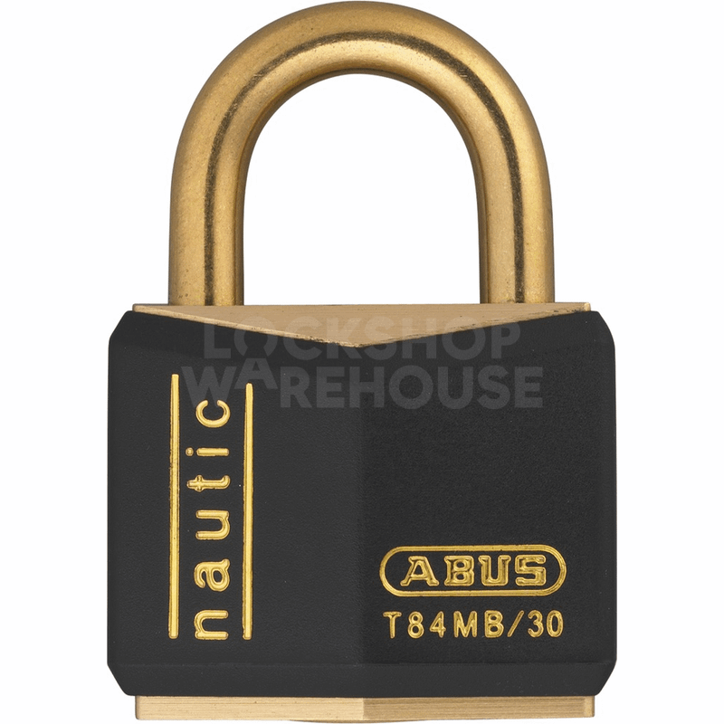 Gallery Image: ABUS T84 Inox Brass Padlock 30mm