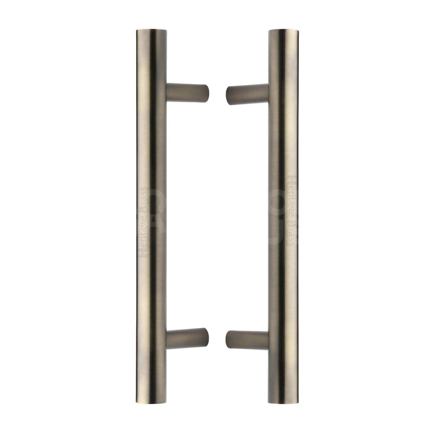 Heritage Brass Modern T Bar Back to Back Door Pull Handle