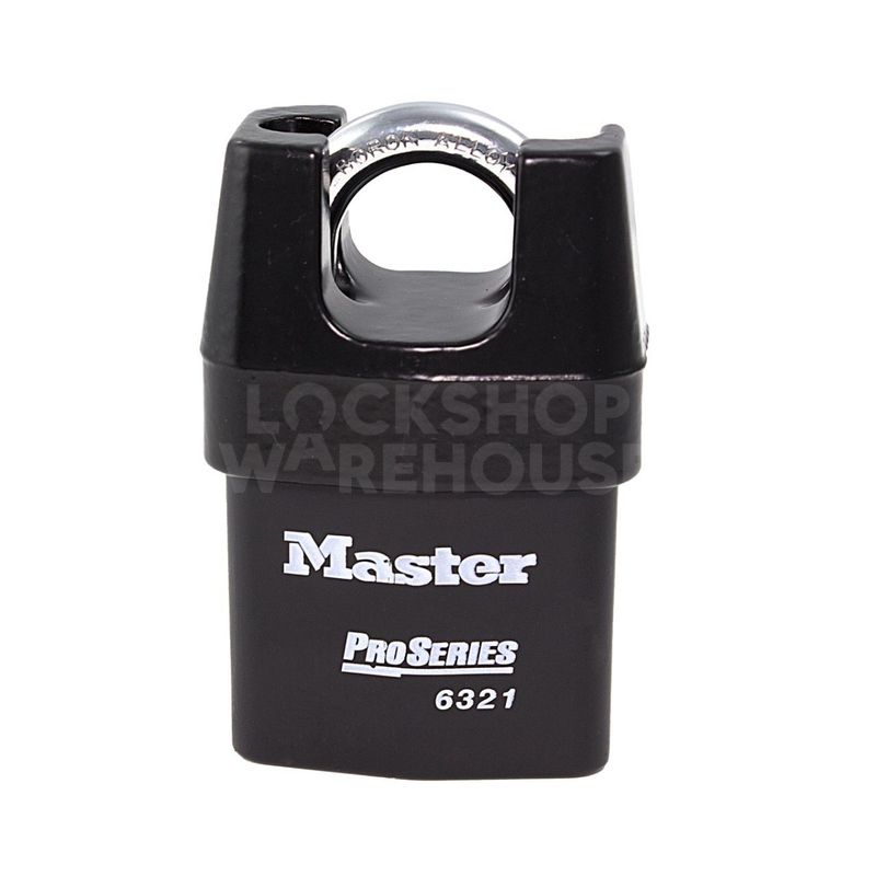 Gallery Image: Master ProSeries 6321 Shrouded Shackle Padlock