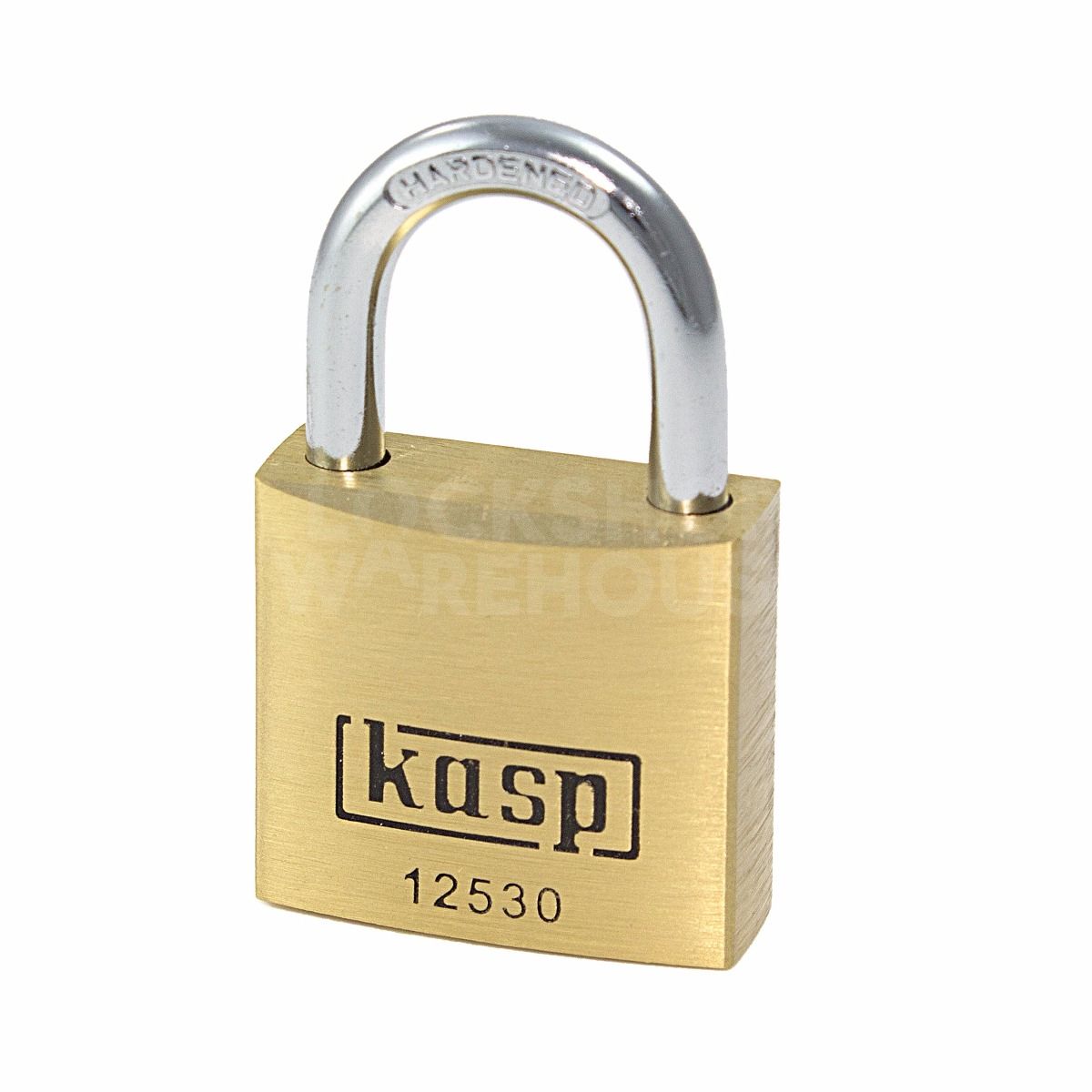 Gallery Image: Kasp 125 Series Premium Brass Padlock 30mm