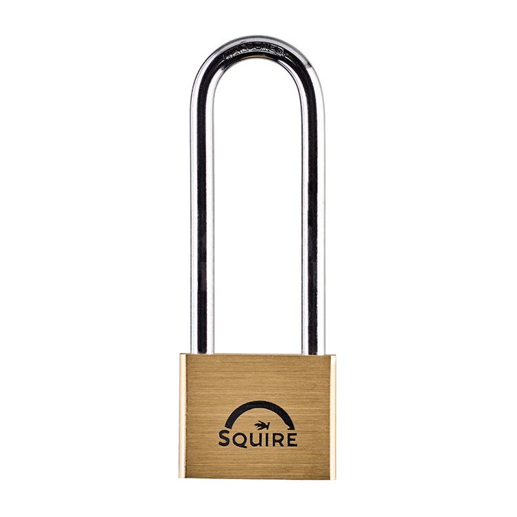 Gallery Image: SQUIRE Lion LN4 - 40mm - Brass Padlock - 100mm Long Shackle