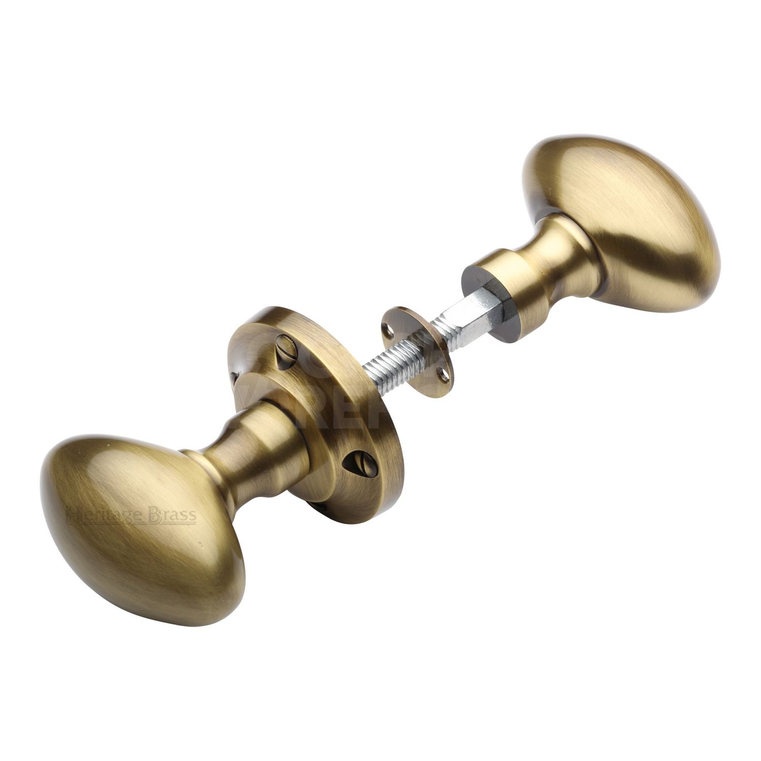 Heritage Brass Suffolk Traditional Door Knob (Pair)