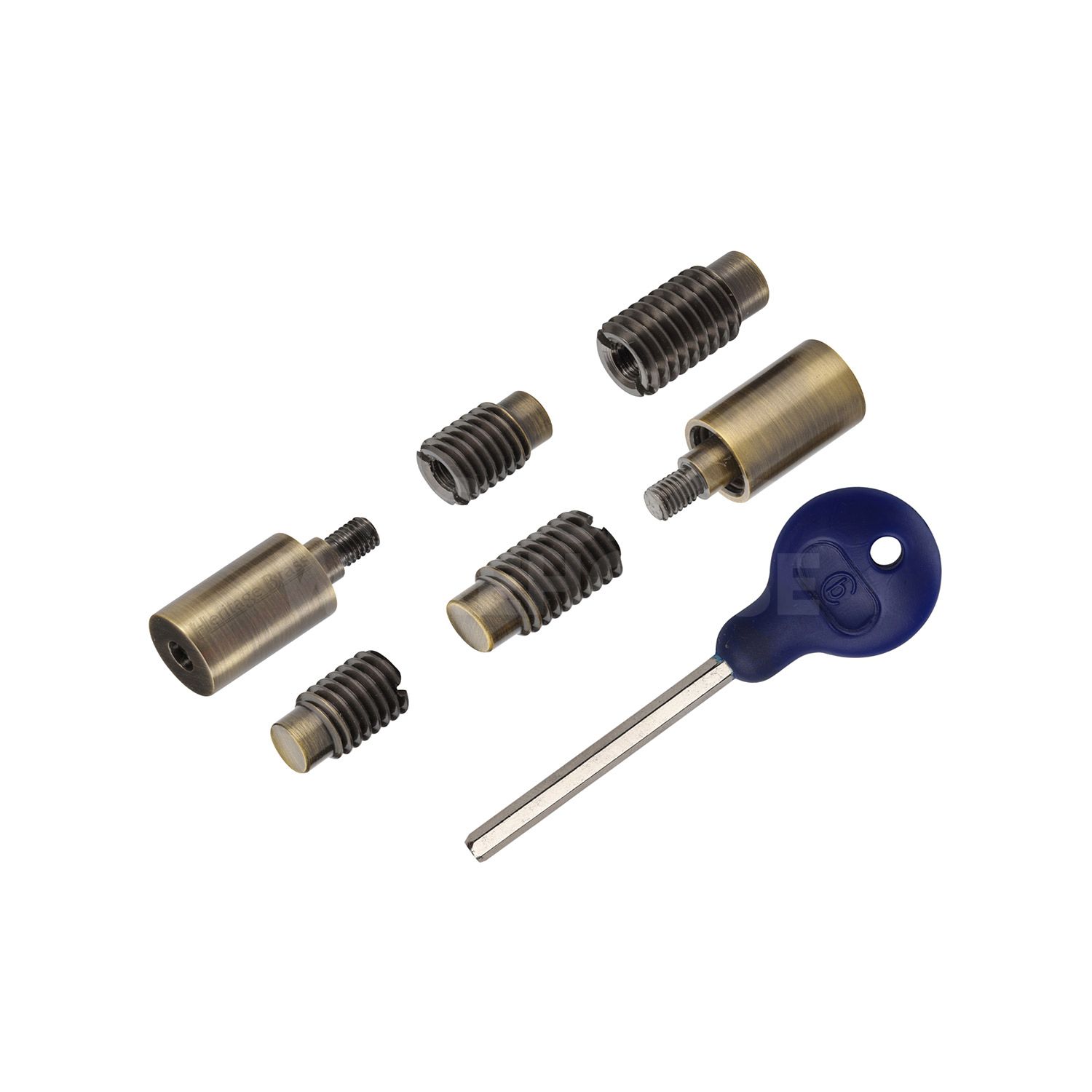 Heritage Brass Traditional Sash Window Stop with Key (pair)