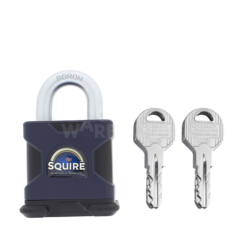Gallery Image: SQUIRE Stronghold® SS50S Padlock with EVVA ICS key - Fully Protected key