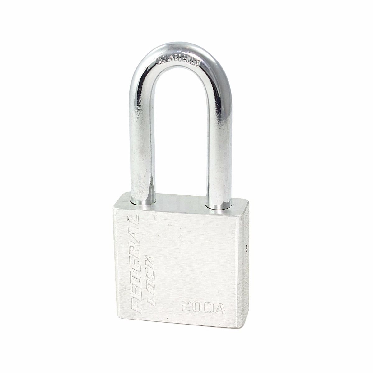 Federal FD202A Aluminium Padlock - 50mm Long Shackle