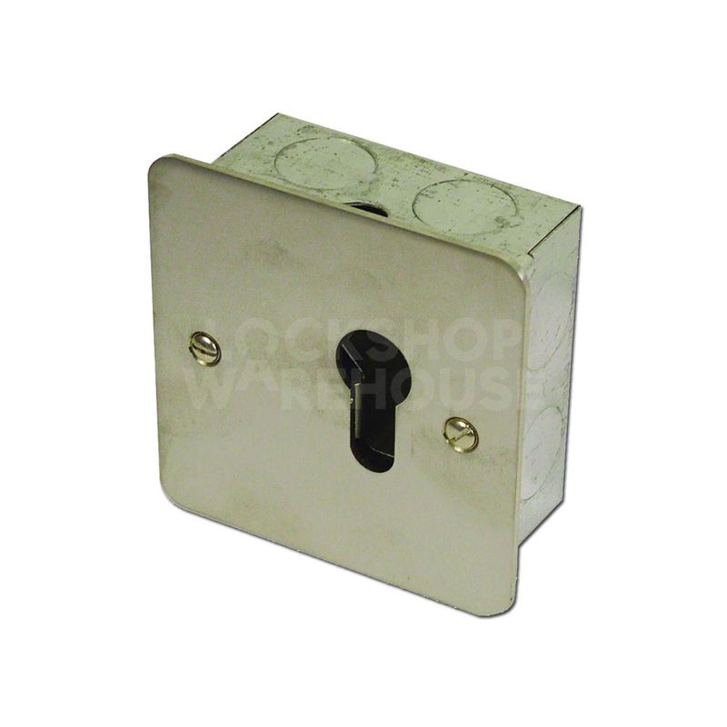 Gallery Image: ASEC KS 0668/9-1 Euro Profile Keyswitch Finish Stainless steel