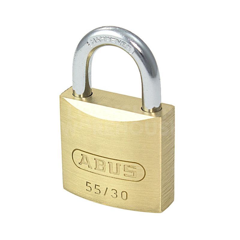 Gallery Image: ABUS 55/30 Brass Padlock