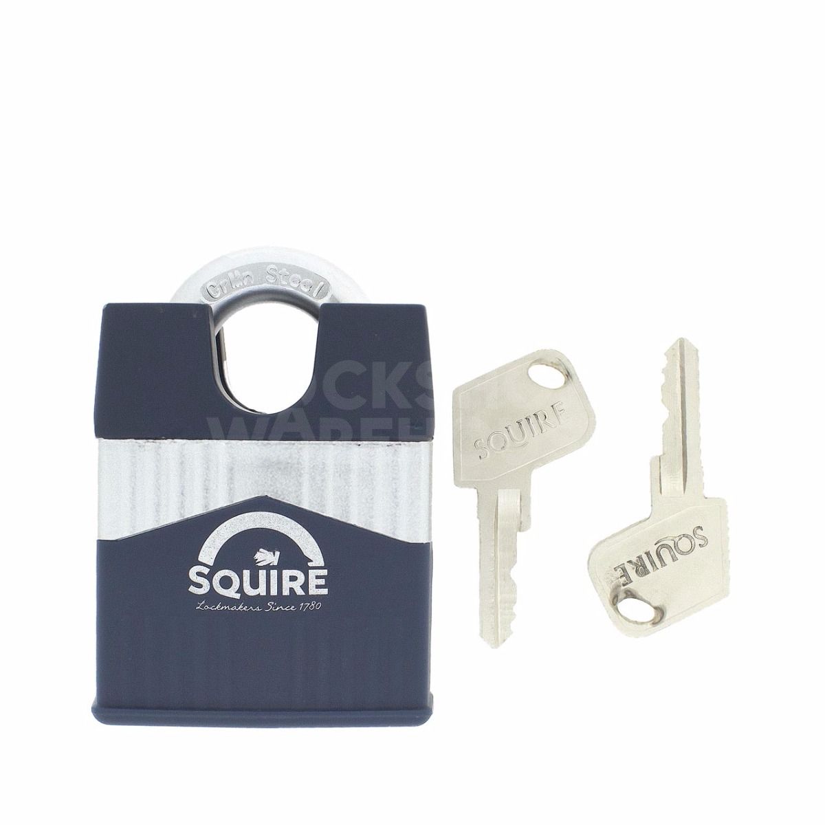 Gallery Image: SQUIRE Warrior WAR55 Closed Shackle Padlock