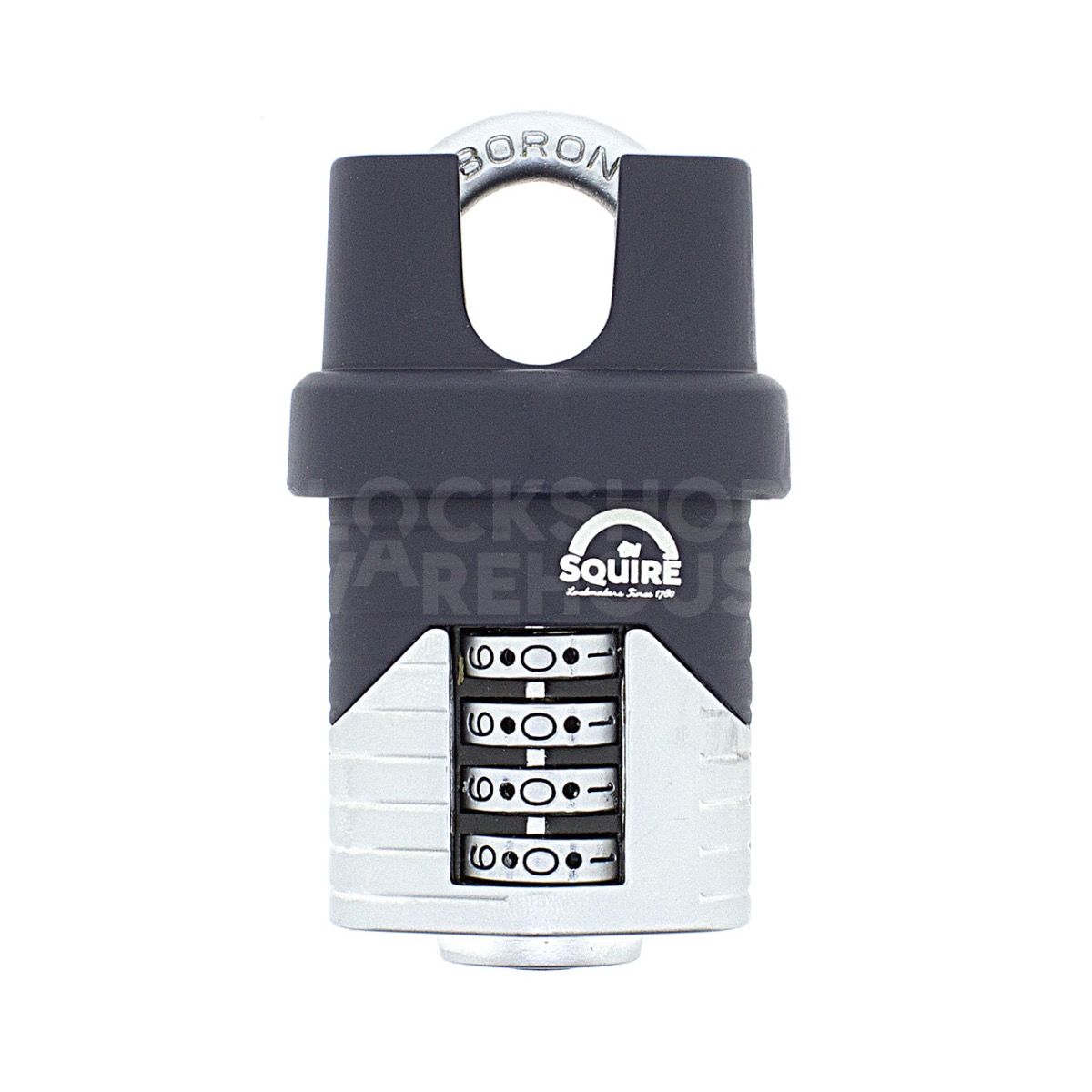 SQUIRE Vulcan 40mm Closed Shackle Combination Padlock - 4 Wheel