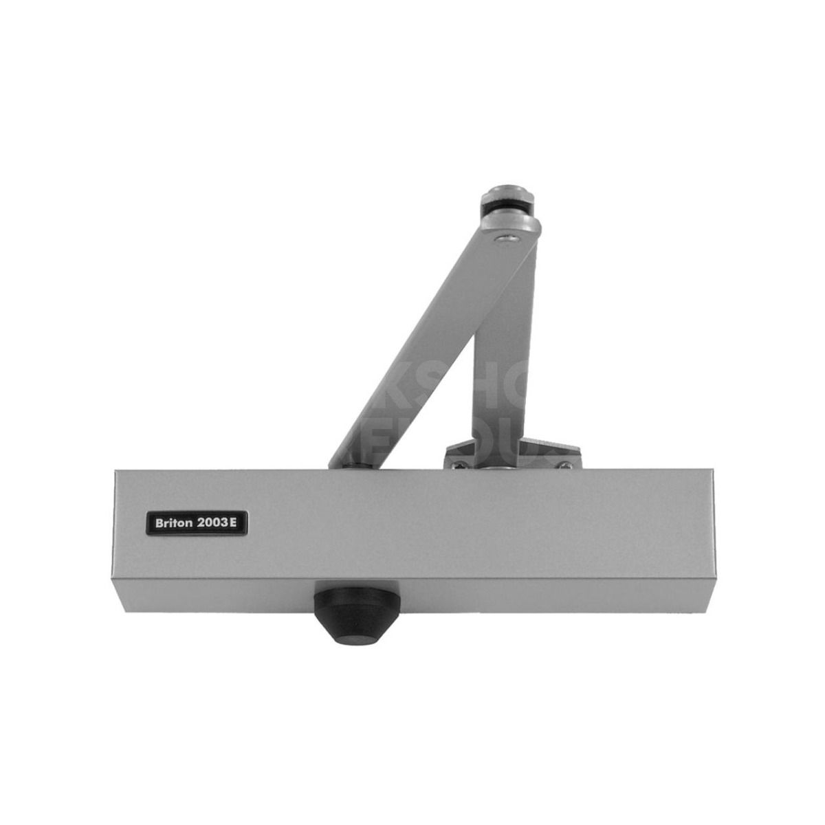 Briton 2003 Door Closer Silver Finish